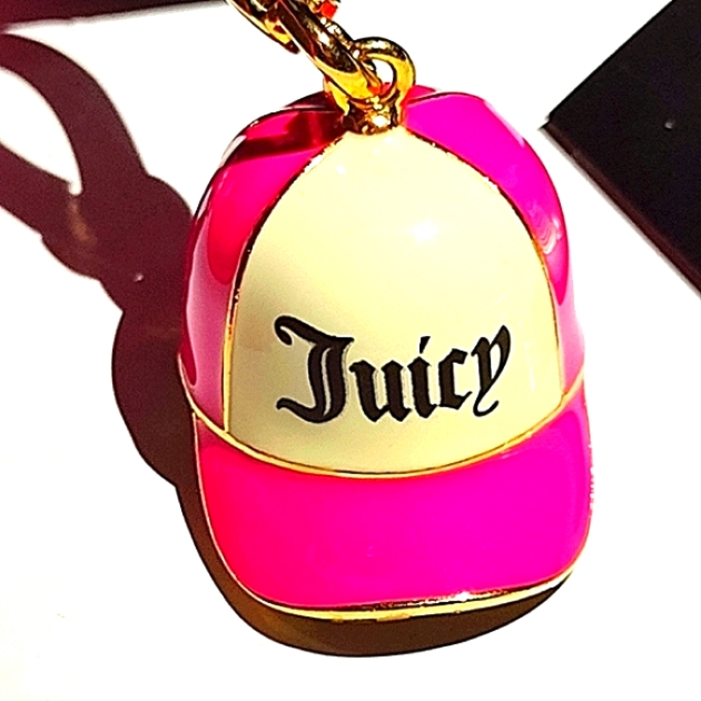 JUICY COUTURE βΎ Play βΎ Game On!! Baseball Cap Never Removed From Original π NWT - Picture 14 of 15